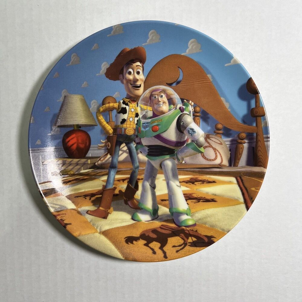 Toy Story “Friends at Last” First Issue Bradex Collectible Plate 4739A | Pixar - Picture 2 of 5